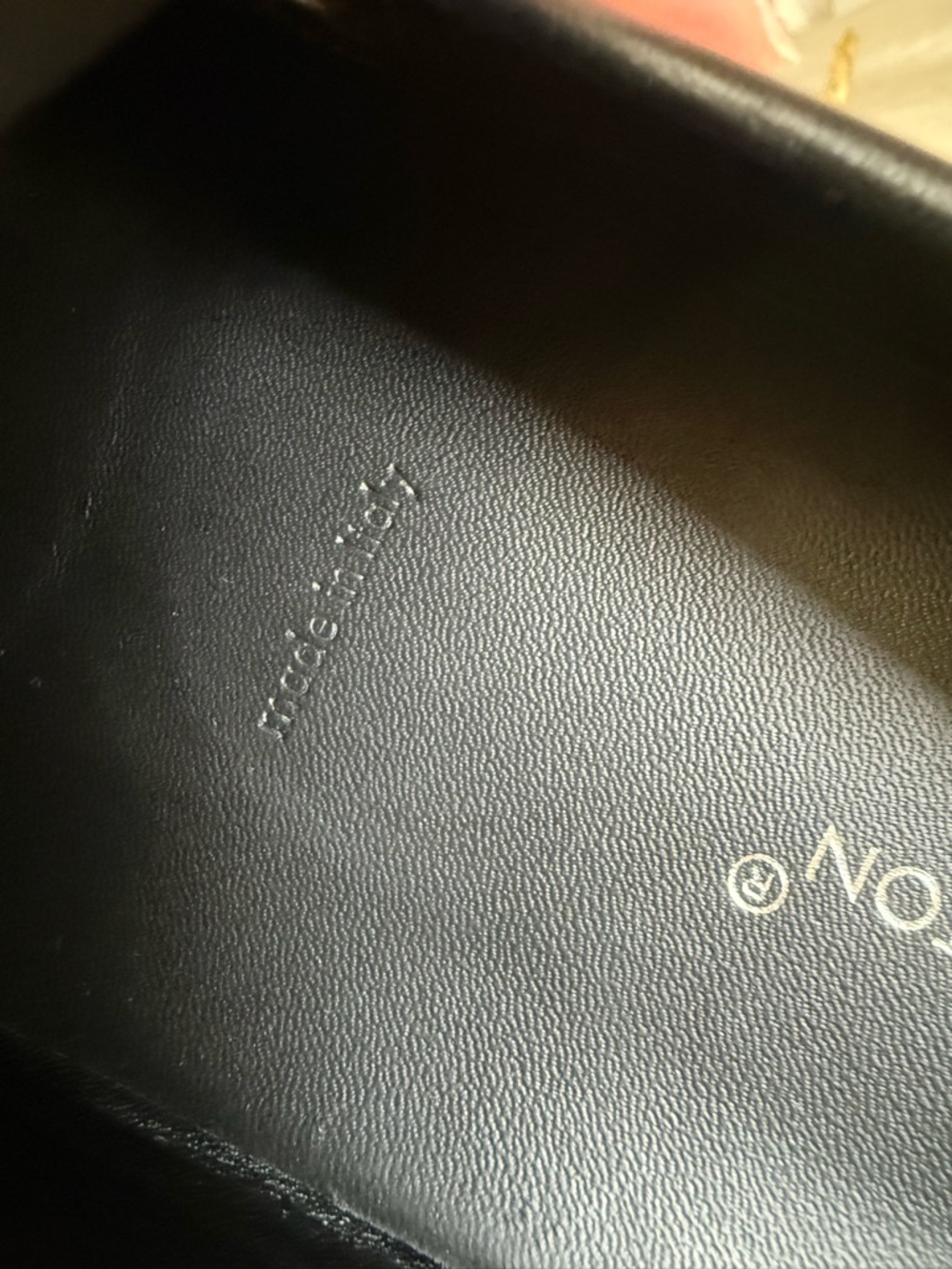 SOLD!!! Louis Vuitton Black Leather LV Logo Slip-On Loafers - Picture 8 of 10